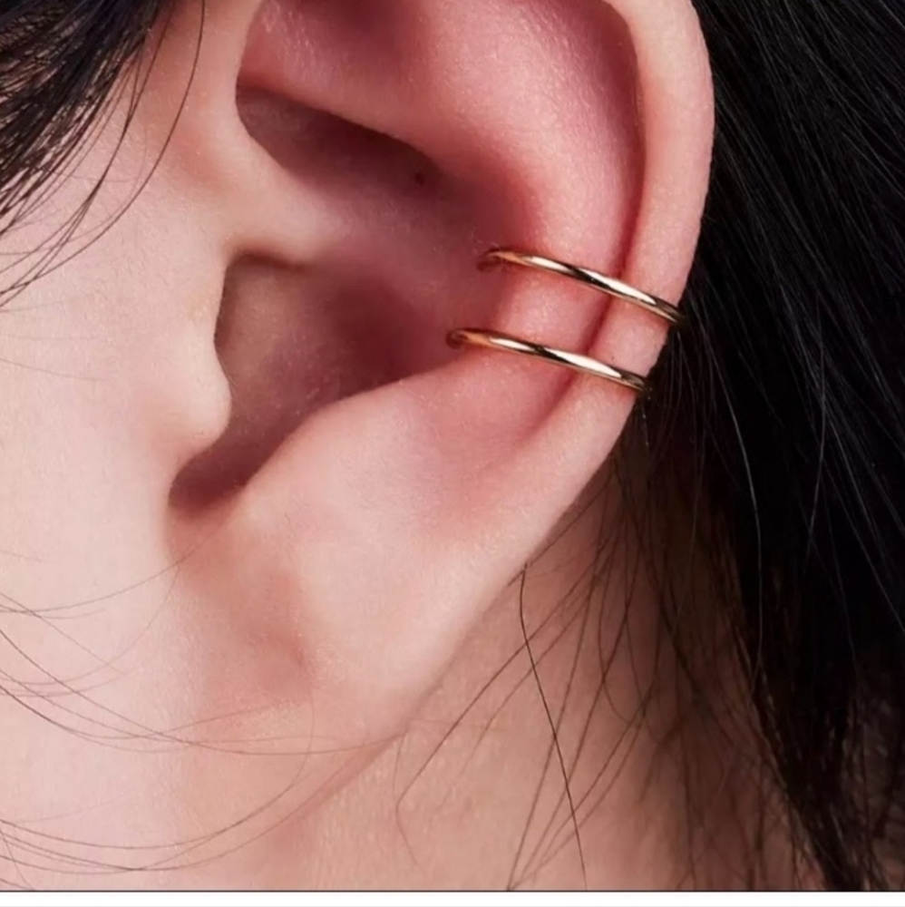 HP🔥🔥NWT Silver Ear Wrap/Cuff - Picture 3 of 7